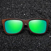 Men&#39;s fashion streetwear with bamboo wooden polarized sunglasses, eco-friendly outdoor eyewear2