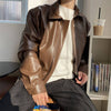 Loose Stylish Leather Jacket