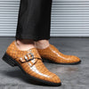 Men&#39;s Buckle Strap Shoes