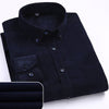 Men&#39;s casual corduroy long sleeve shirt in streetwear style, versatile and comfort fit with oversized zip hoodie5