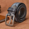 Leather Alloy Pin Buckle Belt