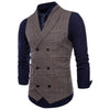 Men&#39;s Vintage Tweed Waistcoat