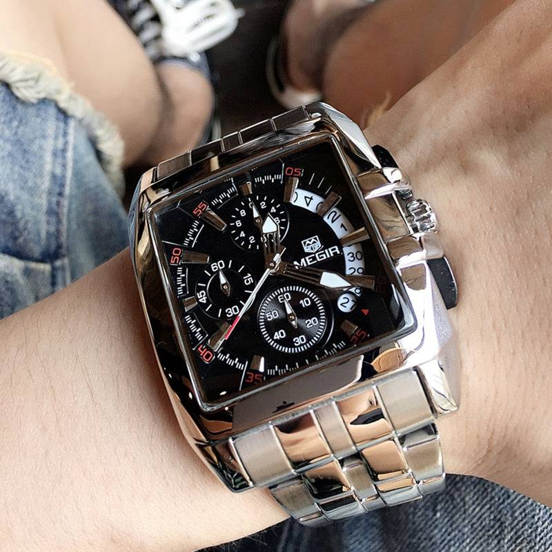 Luxury Men's Big Dial Watch