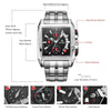 Luxury Men&#39;s Big Dial Watch