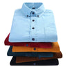 Men&#39;s casual corduroy long sleeve shirt in streetwear style, versatile and comfort fit with oversized zip hoodie2