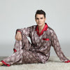 Men&#39;s Silk Pajamas Sets