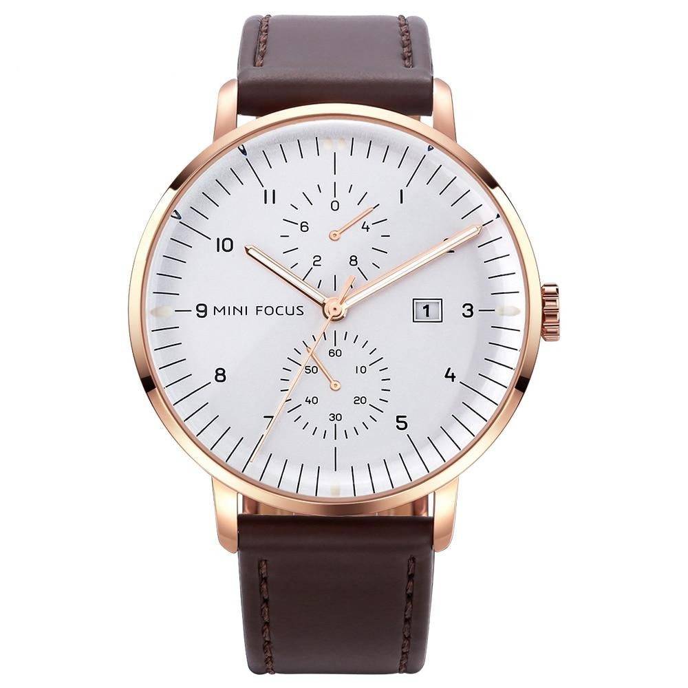 Leather Stylish Quartz Watch