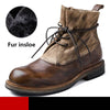 Men&#39;s Lace Up Leather Boots