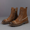 Waterproof Leather/Fluff Men Boots