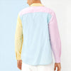 Pastel Patchwork Long Sleeve Shirt