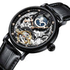 Men&#39;s Skeleton Mechanical Watch