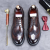 Elegant Brogue Carved Leather Shoes2