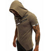 Men&#39;s Scratch Hooded T-Shirt