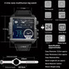 Men&#39;s Leather LED Watch