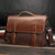 Vintage Horse Leather Briefcase