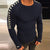 Men's Patchwork Knitted Sweater