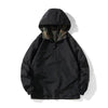 Men&#39;s Camouflage Reversible Windbreaker with oversized zip hoodie and streetwear fashion2