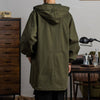 Military Tactical Hooded Trench Coat