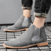 Men&#39;s Suede Pointed Boots