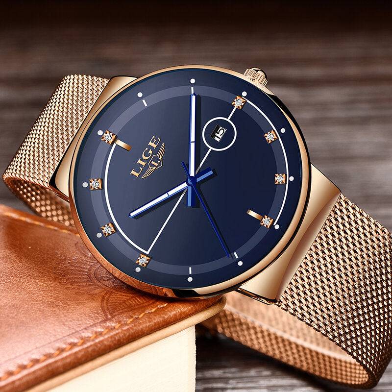 Luxury Ultra Thin Quartz Watch