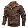 Men&#39;s Retro Leather Jacket