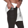 Versatile 2 in 1 men&#39;s fitness pants for workout and running4