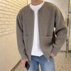 Men&#39;s Knitted Zip-Up Jacket