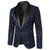Men's casual fashion slim fit blazer, stylish streetwear with oversized zip hoodie and big watches2