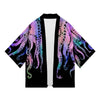 Loose Kimono Octopus Print Shirts