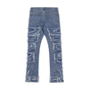 Retro Ripped Distressed Jeans For Men