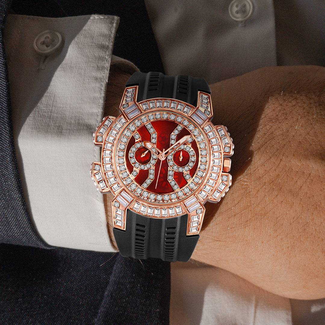 Men's Diamond Iced Out Watch