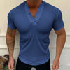 Men&#39;s Slim V-Neck Shirt
