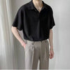 Lapel Button Up Men&#39;s Polo Shirt
