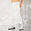 White Tassel Thin Pants