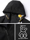 Bear Windbreaker Streetwear Jacket
