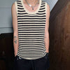 Striped Knitted Tank Top