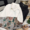 Japanese Embroidered Short Sleeve Shirt