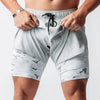 Men&#39;s fitness training shorts in various styles including jackets, suits, shoes, oversized watches, and streetwear hoodies5