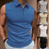 Button Up Pocket Sleeveless Shirt for casual wear1