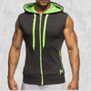 Men&#39;s streetwear fashion with zipper pocket sleeveless hoodie, oversized zip hoodie, and accessories1