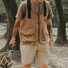 Men&#39;s fashion streetwear with outdoor functional sling vest including jackets, suits, shorts, shoes, big watches, and oversized zip hoodies1
