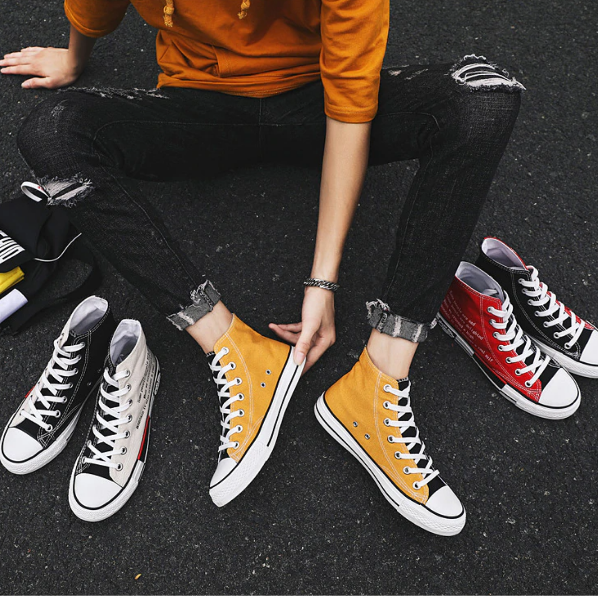 Fashion High Top Sneakers