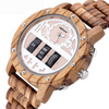 Wooden Men&#39;s Digital Watch