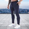 Zipper Design Fitness Sweatpants