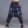 Vintage prints baggy pants in men&#39;s fashion streetwear with oversized zip hoodie and big watches3