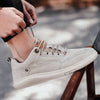 Casual Leather Canvas Shoes