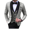 Elegant Men&#39;s 3 Piece Suit (blazer+vest+pant)
