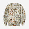 Mushroom Printed Hoodie/Sweatshirt/Jacket