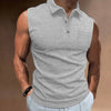 Button Up Pocket Sleeveless Shirt for casual wear4