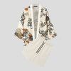Men&#39;s Japanese Kimono &amp; Shorts Set
